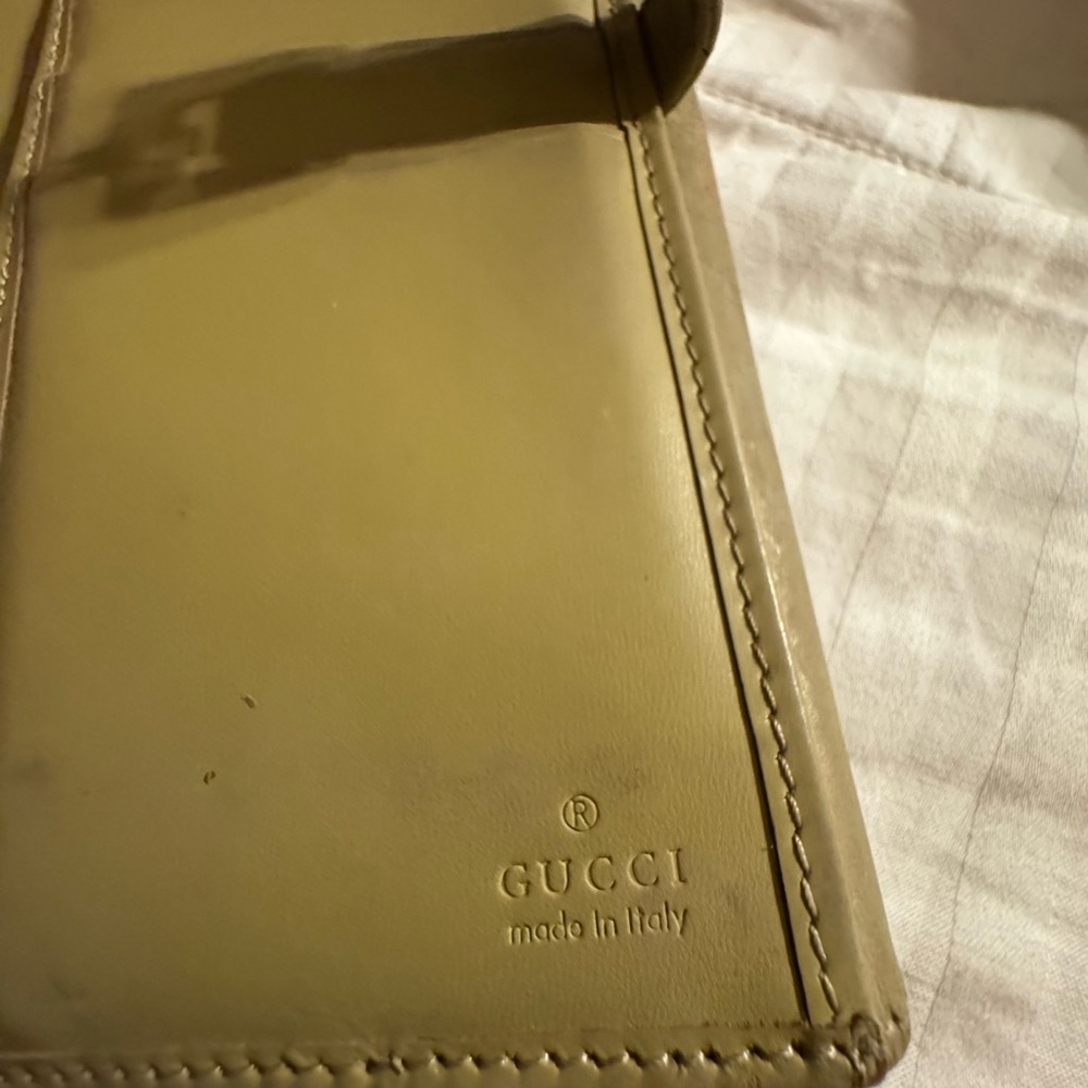 Gucci Jackie Beige Long Wallet Pre Loved See Pictures - Picture 12 of 16